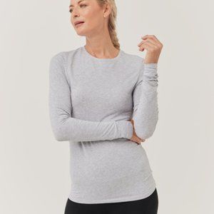 PACT Organic Cotton long sleeve tee Black S Small NWT